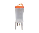 【8-7792-01】トップ ネオフィード栄養ボトル(1000mL) 6423 オレンジ 2個入 経腸栄養剤投与器具 医療 介護 看護 病院 スタンド付き
