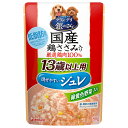 銀のさら おいしい鶏ささみ入りパウチ とろみ仕立て 13歳からの愛犬用 鶏ささみ＆緑黄色野菜入り 80g ■ ドッグフード レトルトパウチ Unicharm