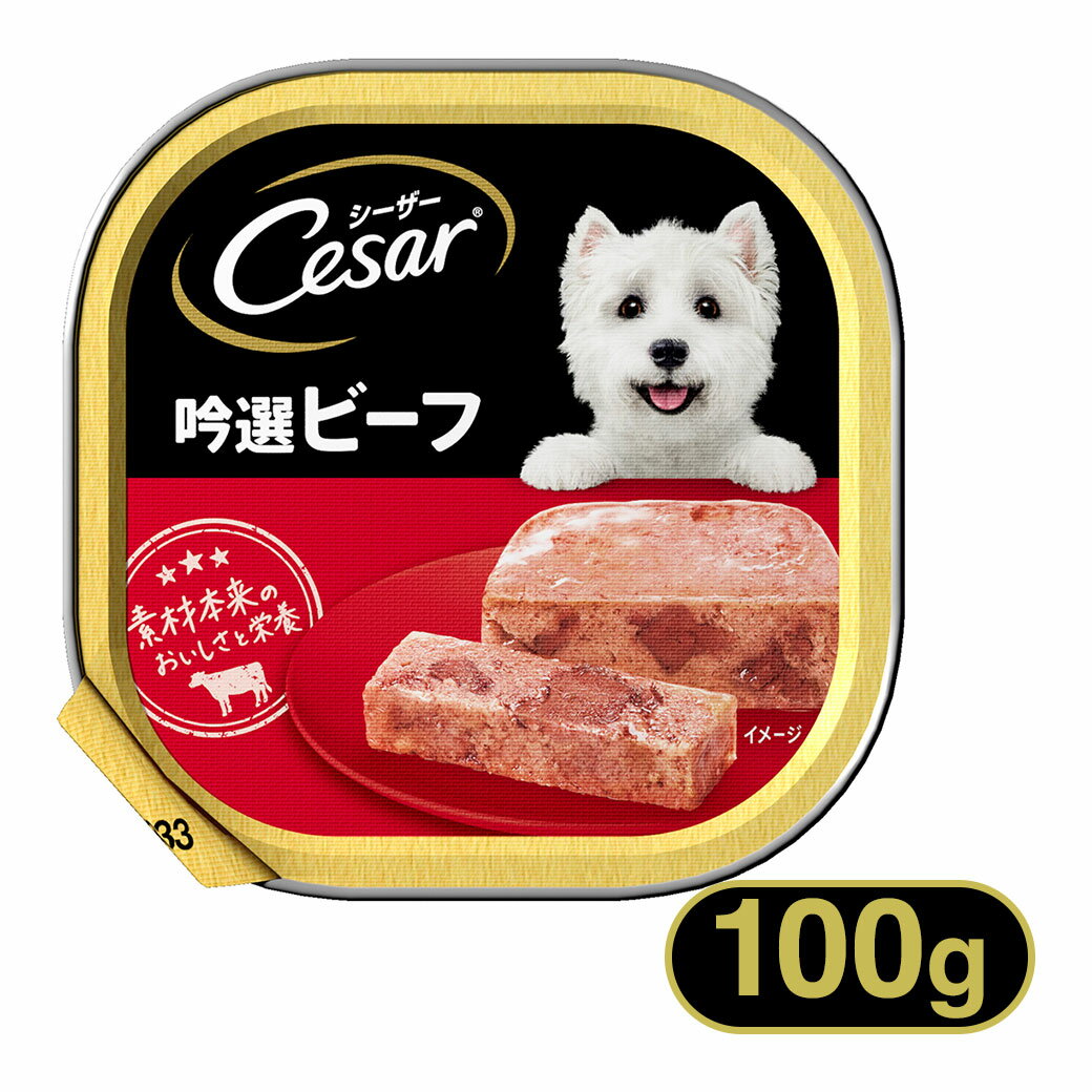 シーザー Cesar 吟撰ビーフ ビーフ 100g ■ ドッグフー