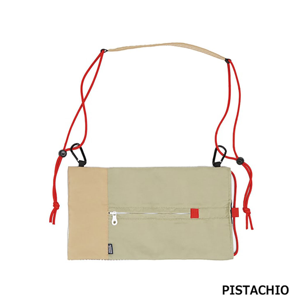 CHOCO マンダリンブラザーズ オサンポティッシュポーチ PISTACHIO ■ 犬用品 お出かけ お散歩バッグ