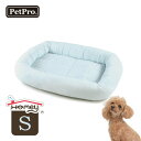 ペットプロ Homey タオルマット S ブルー ■ PetPro 犬用 猫用 ベッド オールシーズン パイル生地 超小型犬用