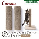 猫壱 バリバリつめとぎポール ダンボール レギュラー 交換用 2本セット