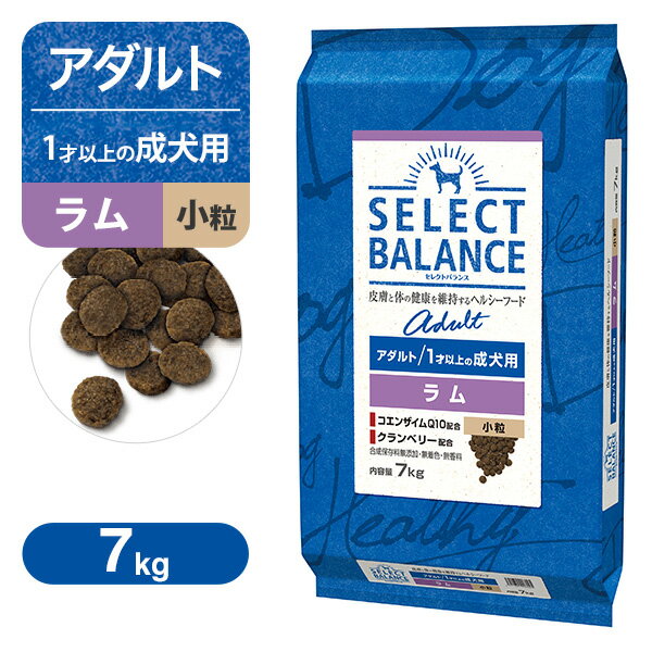 セレクトバランス アダルト（成犬用） ラム 小粒 7kg