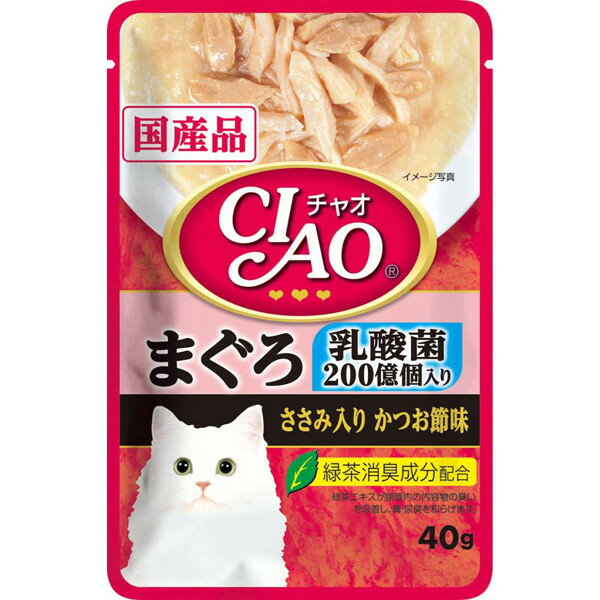 いなば チャオ P乳酸菌入 まぐろ 40g