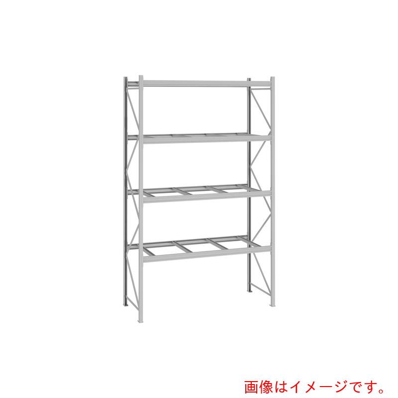 【別途送料あり】日本ファイリング　パレットラック　2ton用単体　奥行1100×高さ4000×有効間口2700mm　最大積載量8000kg　【品番：P6-40Y27A211-4】