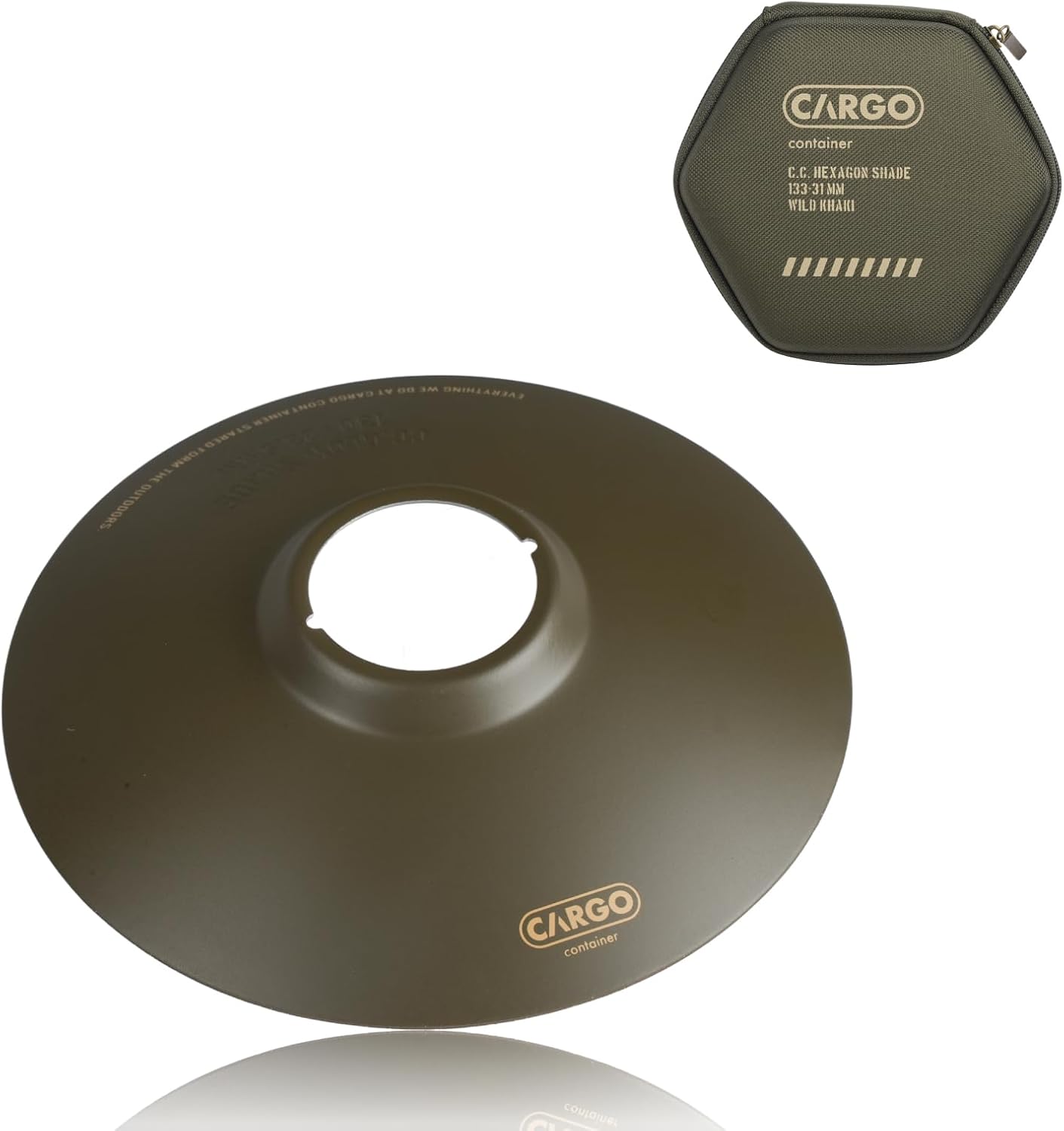 Rakuten - CARGO CONTAINER カーゴコンテナ GLOW SHADE シェード ランタンシェード ランタンアクセサリー AIR LIGHT専用 オプションパーツ アウトドア 専用ケース付き