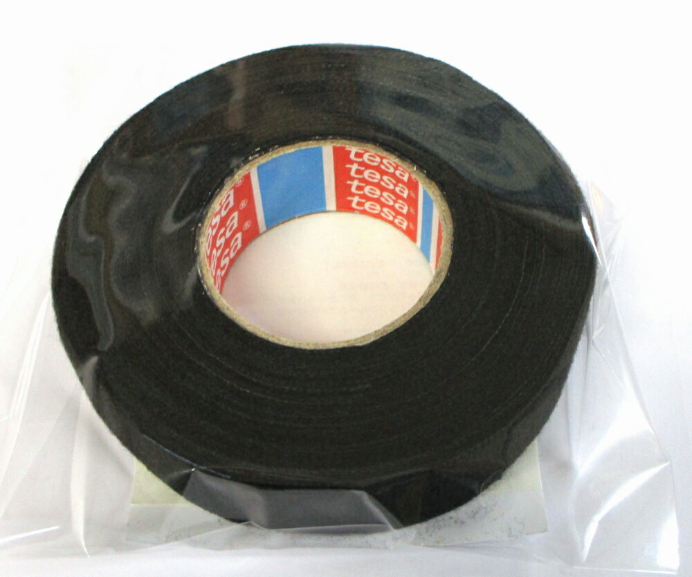 tesaテープ異音防止・緩衝・中耐熱[105℃]テープテサテープ（tesa51608）配線結束用 19mmx15m使い切りの長さ