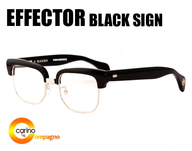 エフェクター メガネ メンズ EFFECTOR BLACK SIGN【送料無料】エフェクターブラックサイン プロビデンス