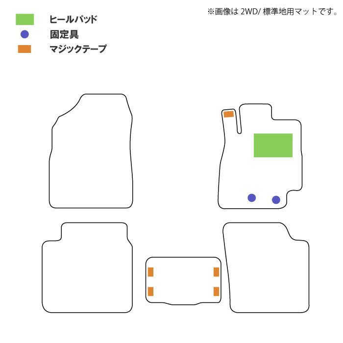 トヨタ アリオン ALLION 後期型 260系 NZT260 ZRT260 ZRT265 ZRT261 標準地 寒冷地 2WD 4WD カーマット フロアマット カーペットマット フロアカーペット カー用品 内装用品 社外マット 社外パーツ 社外品 純正同等 日本製 専用設計 送料無料 2016年6月以降