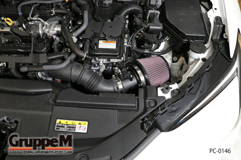 新製品！【GruppeM /グループ・エム】 POWER CLEANER [パワークリーナー] (エアクリーナー)トヨタ プリウス 用 PC-0146