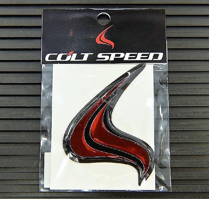 直送のため代引不可【COLT SPEED/コルトスピード】CSマークエンブレム CSD0302-007