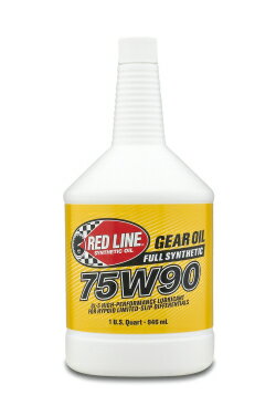 代引き 沖縄離島への発送不可【REDLINE/レッドライン】 ギアオイル75W901Quart 0.946L ×1本バラ 75W90