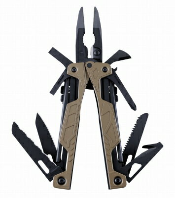 【正規保証対象品】【Leatherman/レザーマン】 OHT Coyote Tan （オー・エイチー・ティー コヨーテタン）【MOLLEブラウンケース付き】 OHT_COYOTE_T