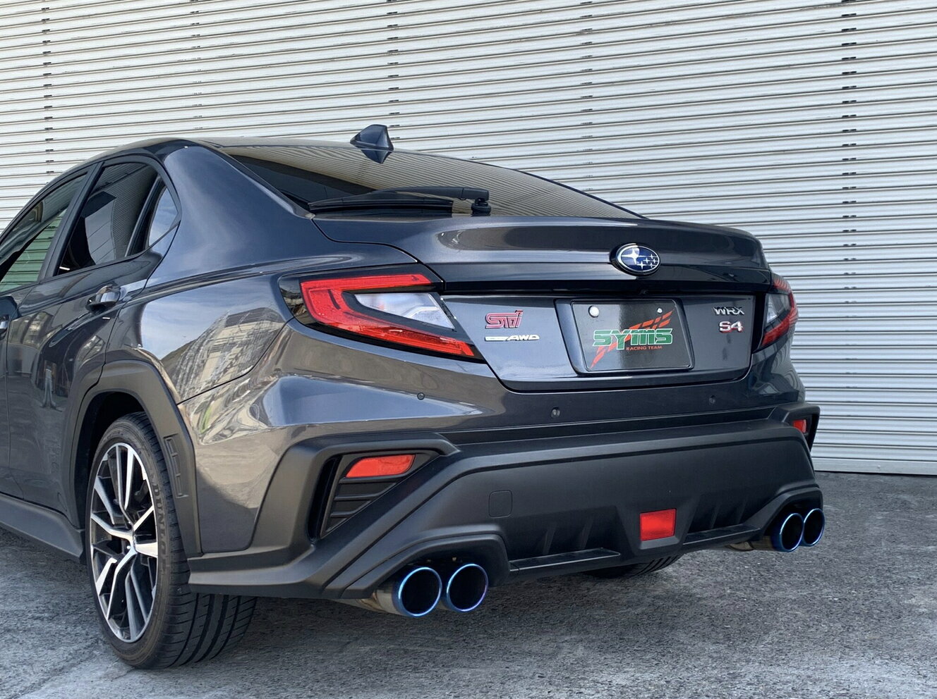 沖縄、他離島、個人さま宅への発送不可【SYMS/シムス】VBH EXチャンバー&マフラーセット Y0800VB011