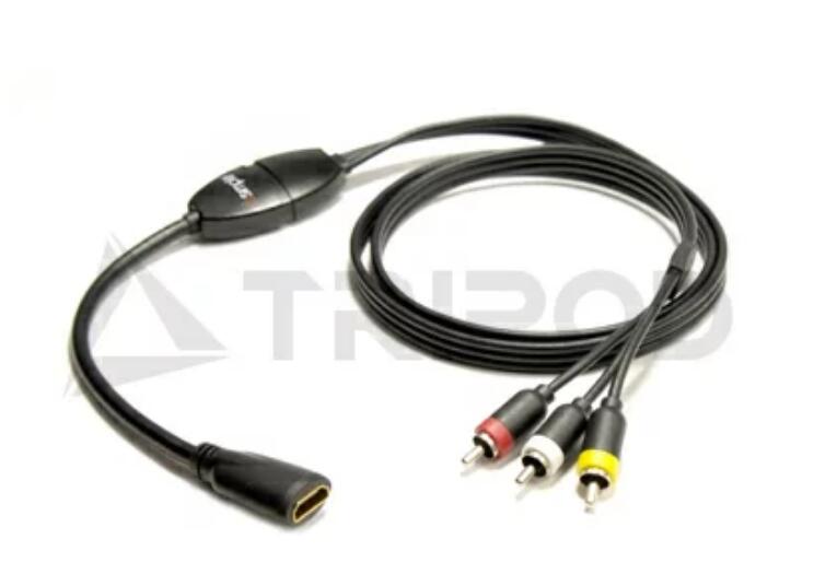 【TRIPOD/トライポッド】HDMI→RCA変換ケーブル【I simple ｜ISHD01】I simple MediaLinx ISHD01