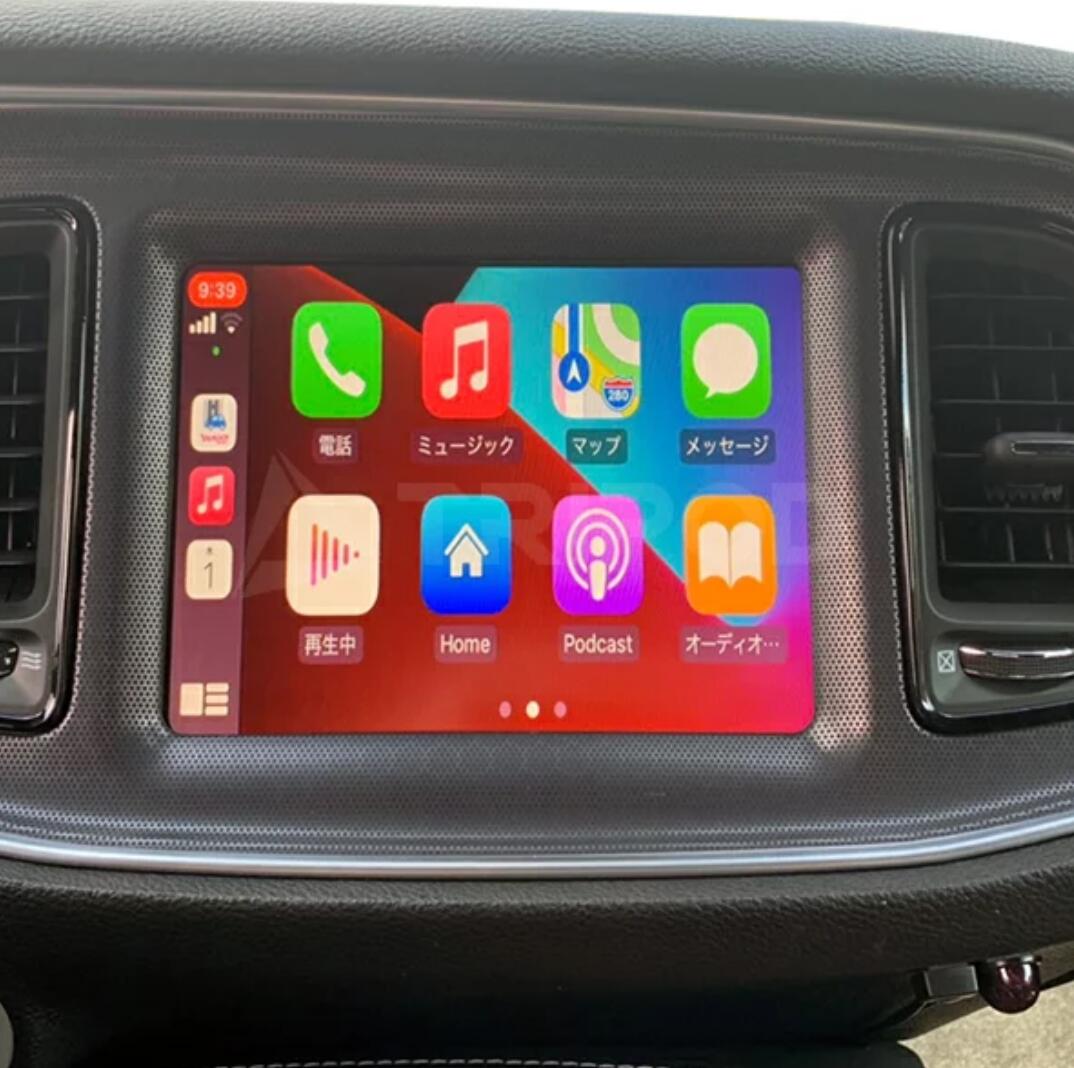 【TRIPOD/トライポッド】【CH-UCONNECT3-CP】DODGE/CHRYSLER/JEEP専用 Apple CarPlay AVインターフェース