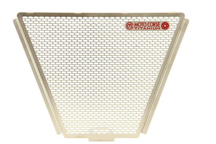 【MOTO CORSE/モトコルセ】チタニウム プロテクションスクリーン オイルクーラー for ドゥカティ XDIAVEL (2016-2019) MCTP0060