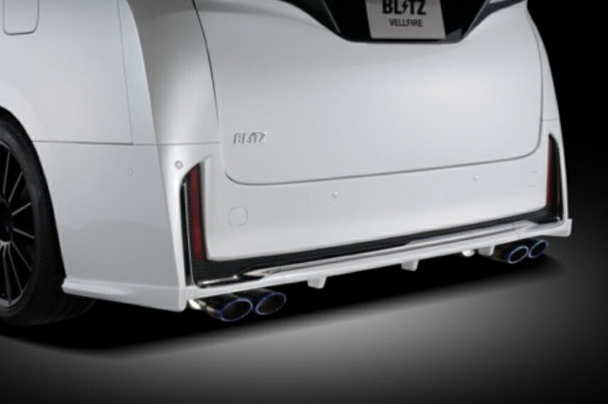Rakuten - 新発売！受注生産、予約販売受付中！【BLITZ/ブリッツ】エアロスピード RコンセプトAERO SPEED R-concept リアアンダースポイラー[ヴェルファイア/ヴェルファイアハイブリッド] 60458