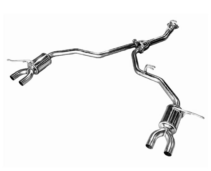 新発売！代引き不可（沖縄・離島への発送不可）【BLITZ/ブリッツ】EX-SYSTEM [エキゾーストシステム/マフラー] NUR-SPEC CUSTOM EDITION VS ステンレスカラー [ヴェルファイア Zプレミア] 63587