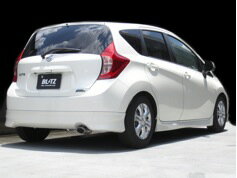 代引き不可、自動車工場、ショップ様への発送となります（沖縄・離島を除く）【BLITZ/ブリッツ】EX-SYSTEM [エキゾーストシステム/マフラー] NUR-SPEC VSニュルスペック VS [ノート E12] 63516