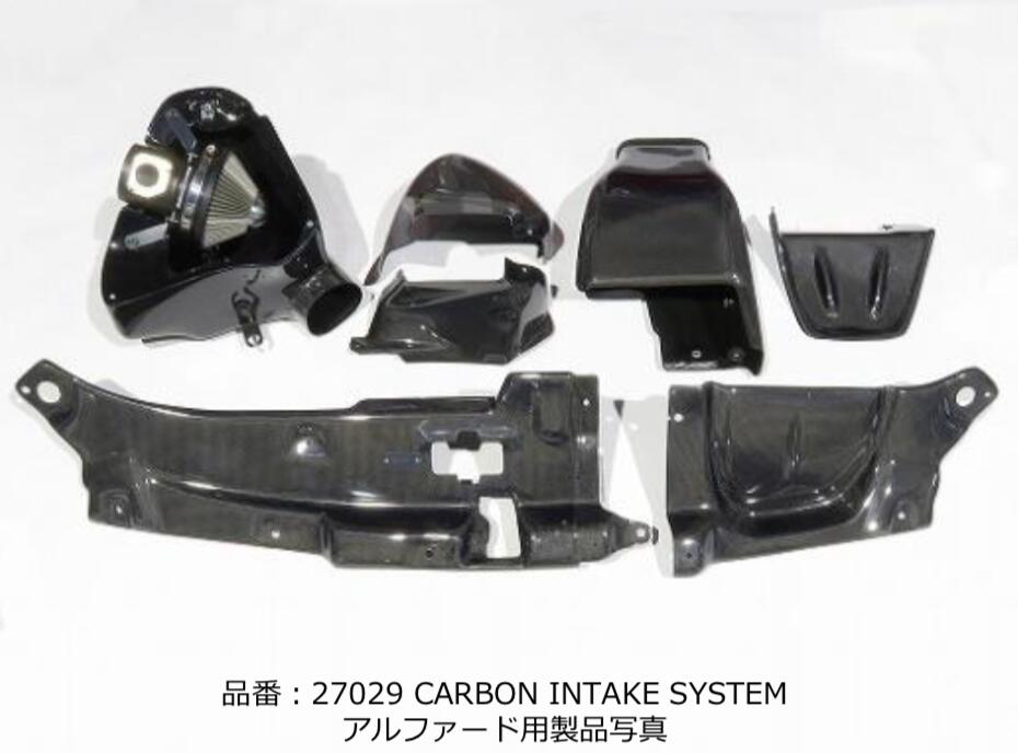 【BLITZ/ブリッツ】カーボンインテークシステムCARBON INTAKE SYSTEM [アルファード GGH30W,GGH35W] 27029