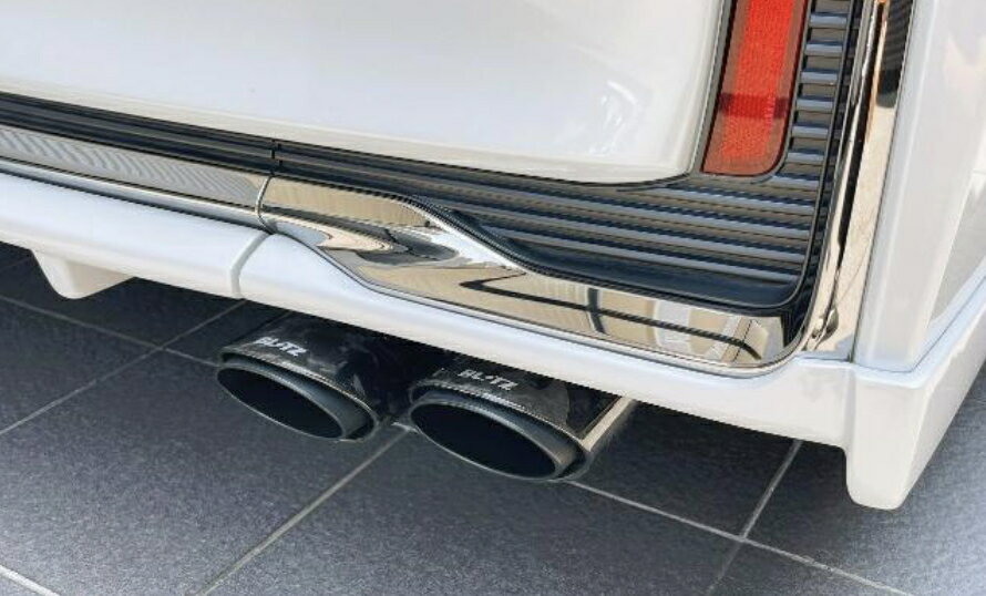 代引き不可（沖縄・離島への発送不可）【BLITZ/ブリッツ】EX-SYSTEM [エキゾーストシステム/マフラー] NUR-SPEC CUSTOM EDITION FC フォージドカーボンテールセット [ヴェルファイア Zプレミア] 63587F