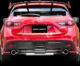 【KNIGHT SPORTS/ナイトスポーツ】リア・エンドフィニッシャー for アクセラ（BM） KZD-74332