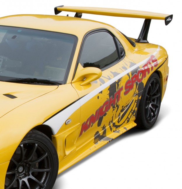 【KNIGHT SPORTS/ナイトスポーツ】 サイドスカート, TYPE-4 R&L for RX-7（FD3S ALL） KDE-73401