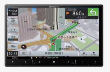 パイオニア　Pioneer　カーナビゲーション　楽ナビ　8V型HDラージサイズ　AVIC-RL720