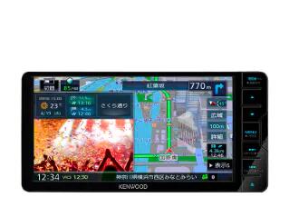 楽天BIC コネクトケンウッド　KENWOOD　MDV-S710W　7V型/200mmワイドモデル　ハイレゾ対応/専用ドライブレコーダー連携　地上デジタルTVチューナー/Bluetooth内蔵　DVD/USB/SD AVナビゲーション