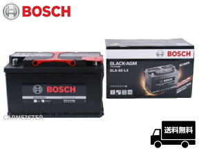 BOSCH ボッシュ 欧州車用 BLACK-AGM バッテリー BLA-80-L4