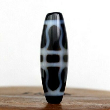 天珠 金剛杵天珠 38×12mm ☆ 決断力の向上