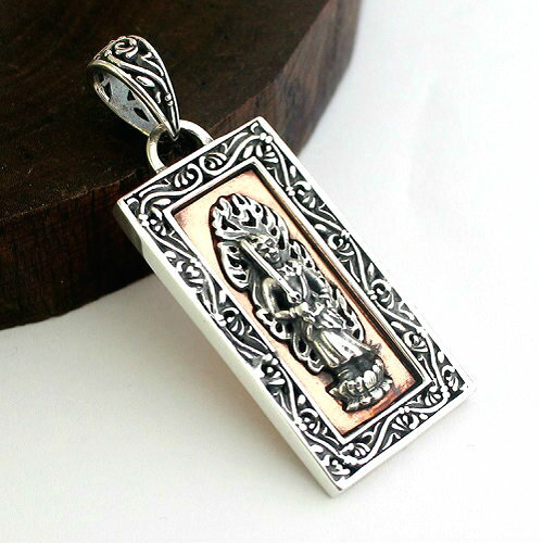 orientalvibrations オリエンタルバイブレーション 不動明王 仏教 和柄 ペントップ ペンダントトップ goodvibrations グッドバイブレーション 【送料無料】