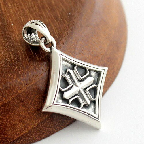 楽天市場】シルバー925 クロス ペンダントトップの通販