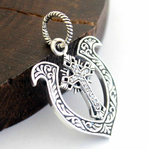 クロス 十字架 ケルト十字 馬蹄 ホースシュー ペンダントトップ ペントップ シルバー925 goodvibrations グッドバイブレーション