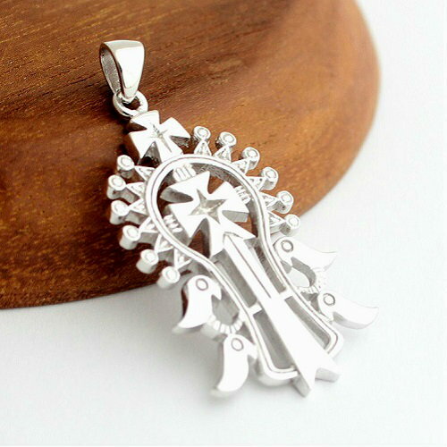 エチオピアクロス ☆ エチオピア アフリカ 十字架 クロス ペンダントトップ ペンヘッド ペントップ シル..