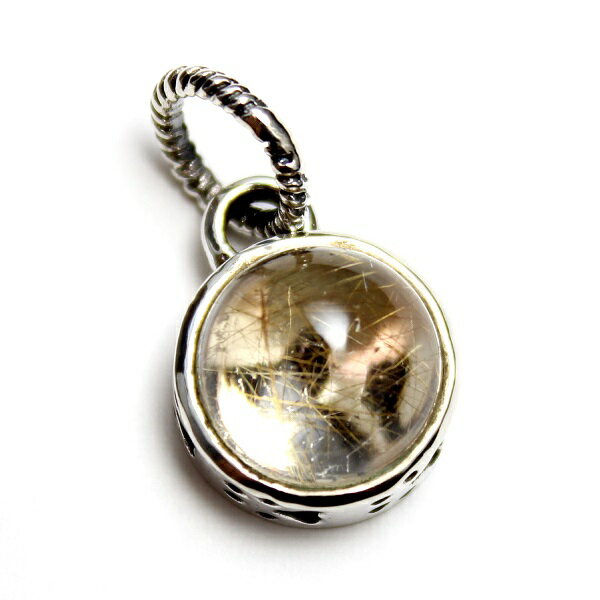 ルチルクォーツ ルチル 猫 キャット シルバー925 ペンダント ペンダントトップ レディース メンズ goodvibrations グッドバイブレーション ア...