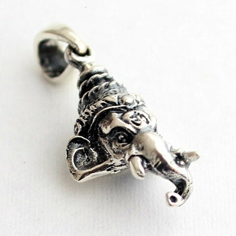 インド ガネーシャ オム ペンダントトップ ペントップ ペンヘッド ペンダント お守り シルバー アクセ..