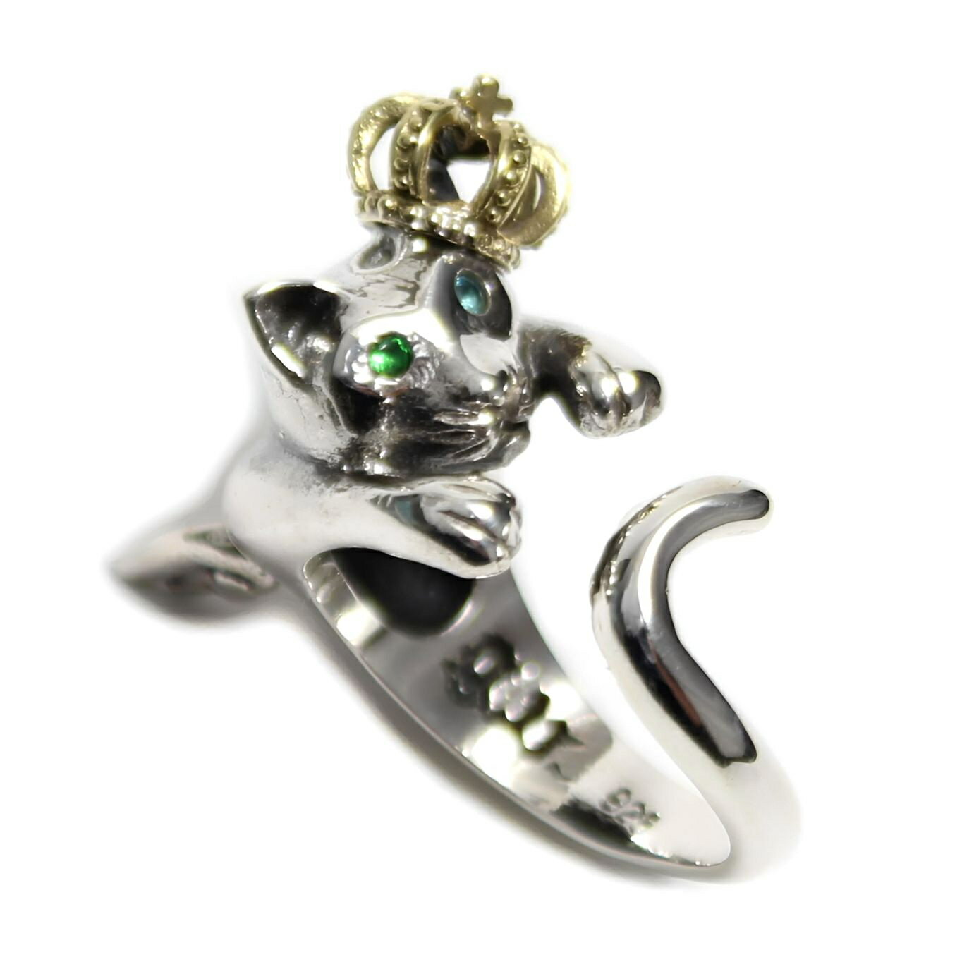 Rakuten - 猫 ネコ キャット リング 指輪 シルバー925 リング アクセサリー エジプト 魔除け お守り goodvibrations グッドバイブレーション 【送料無料】