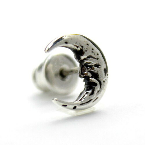 メキシコ マヤ文明 月 三日月 ピアス goodvibrations グッドバイブレーション メンズ レディース シルバー925 シルバーピアス アクセサリー ...