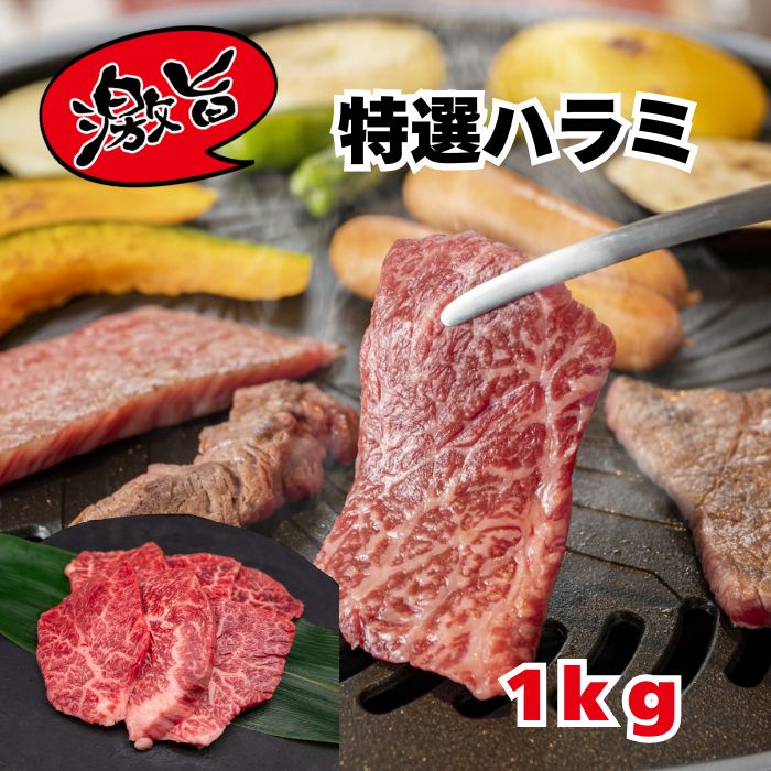 ハラミ ホルモン BBQ 焼肉 【 米国産 特選 牛ハラミ 1kg (200g×5)】 牛肉 牛 野菜炒め チンジャオロース ハラミ丼 はらみ のし