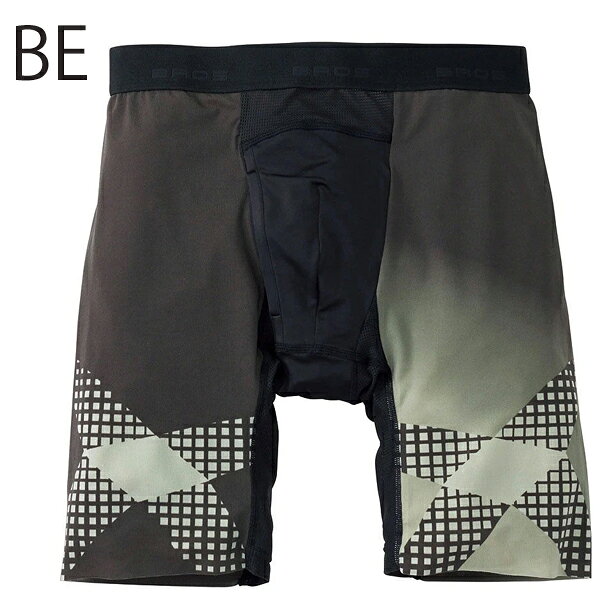 ワコール 　メンズ　ブロスFITNESS WALKER BOXERSクロスウォーカーGX6007M・Lサイズ履きこみ ノーマル丈　ロング丈　前開きタイプ