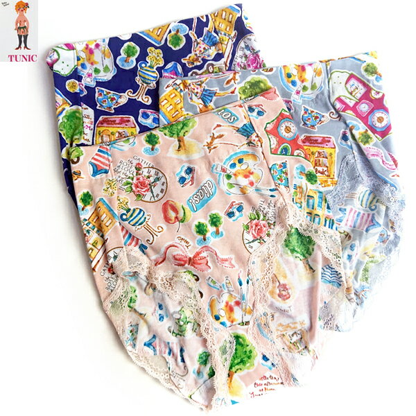 TUNIC チュニック 50強撚フライス素材Tエスパーニャシリーズシリーズ ショーツ　ふわっとショーツ LLサイズ　2142 かわいい リラックス 綿100%あったか　敏感肌　フェムテック　更年期　冷えとり(4)