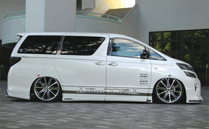 樂天商城 - ButterflySystem　バタフライシステム　（GLANZKRONE/グランツクローネ）　20　VELLFIRE　ヴェルファイア　後期　Zグレード　サイドステップ