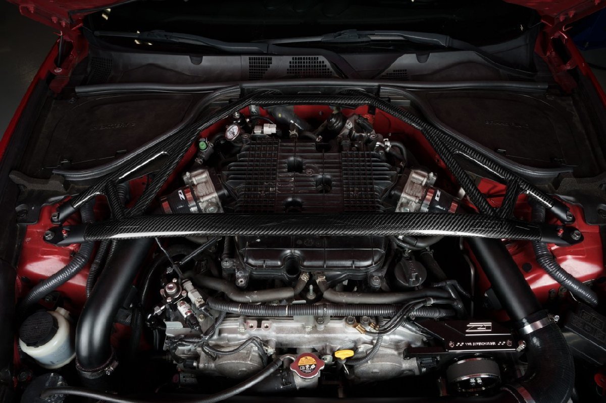 DAYTONA/デイトナ【Z1 Motorsports　CFRP ストラットタワー　ブレース】フェアレデ...