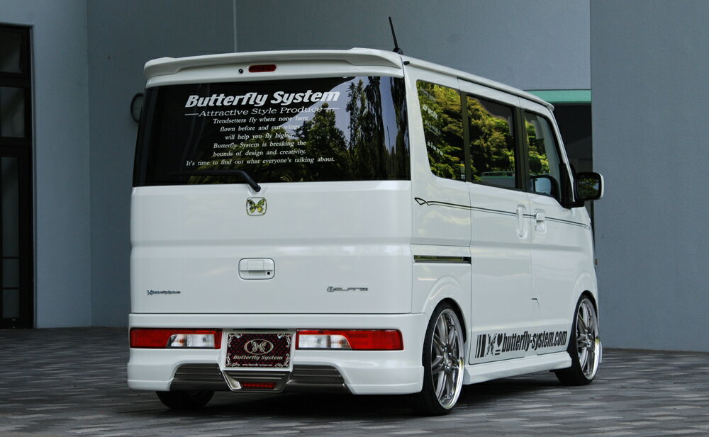ButterflySystem　バタフライシステム　（GLANZ/グランツ）　EVERY　WAGON　 エブリィ　ワゴン　DA17W　リアハーフスポイラー