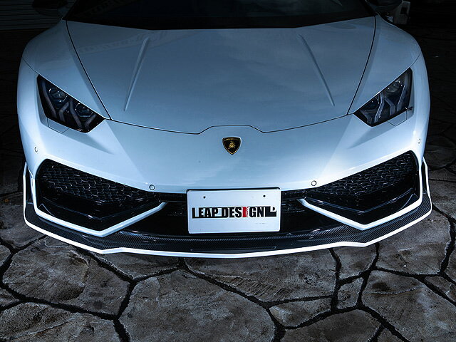 LEAPDESIGN リープデザイン LAMBORGHINI HURACAN LP610-4 ランボルギーニ ウラカン LP610-4 カーボン フロントスポイラー