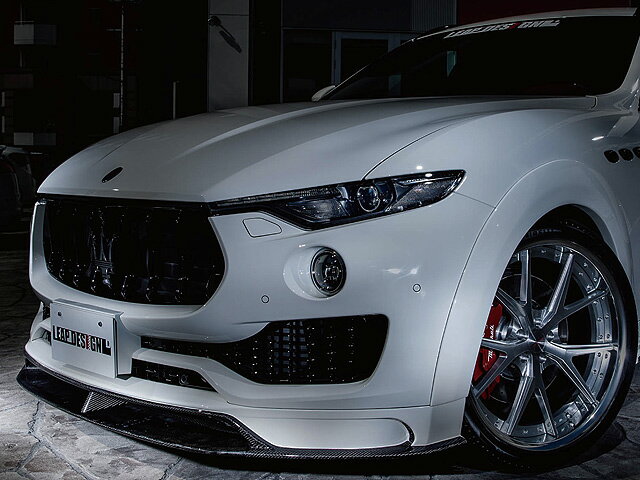 LEAPDESIGN リープデザイン MASERATI Levante マセラティ レヴァンテ カーボン フロントスポイラー