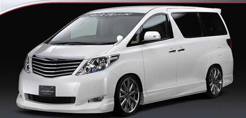 樂天商城 - SILKBLAZE　シルクブレイズ　（PREMIUMLINE/プレミアムライン）　ALPHARD　アルファード　20　前期　ANH/GGH20・25W　G/X　ドアパネル