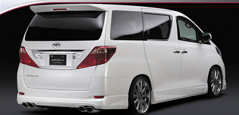 樂天商城 - SILKBLAZE　シルクブレイズ　（PREMIUMLINE/プレミアムライン）　ALPHARD　アルファード　20　前期　ANH/GGH20・25W　G/X　リアウイング